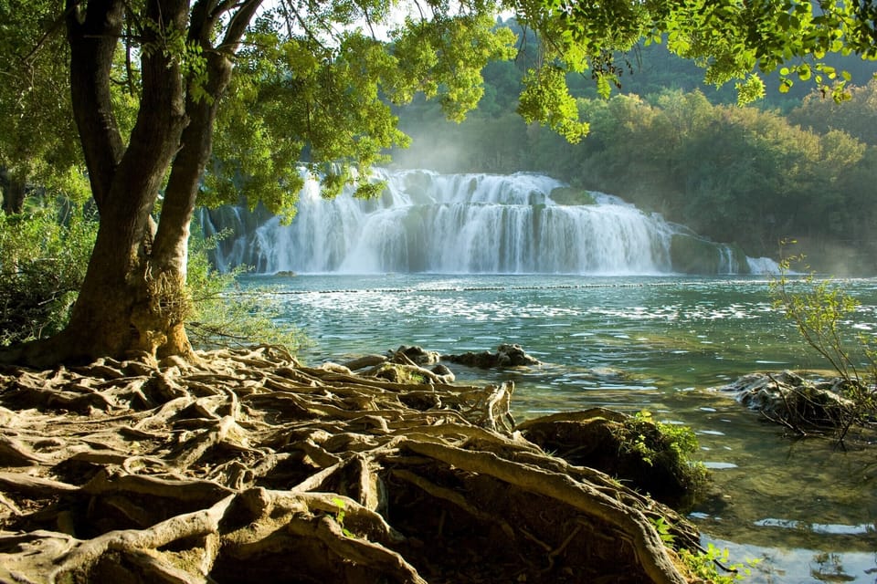 National park Krka, just 20 km away from Vodice
