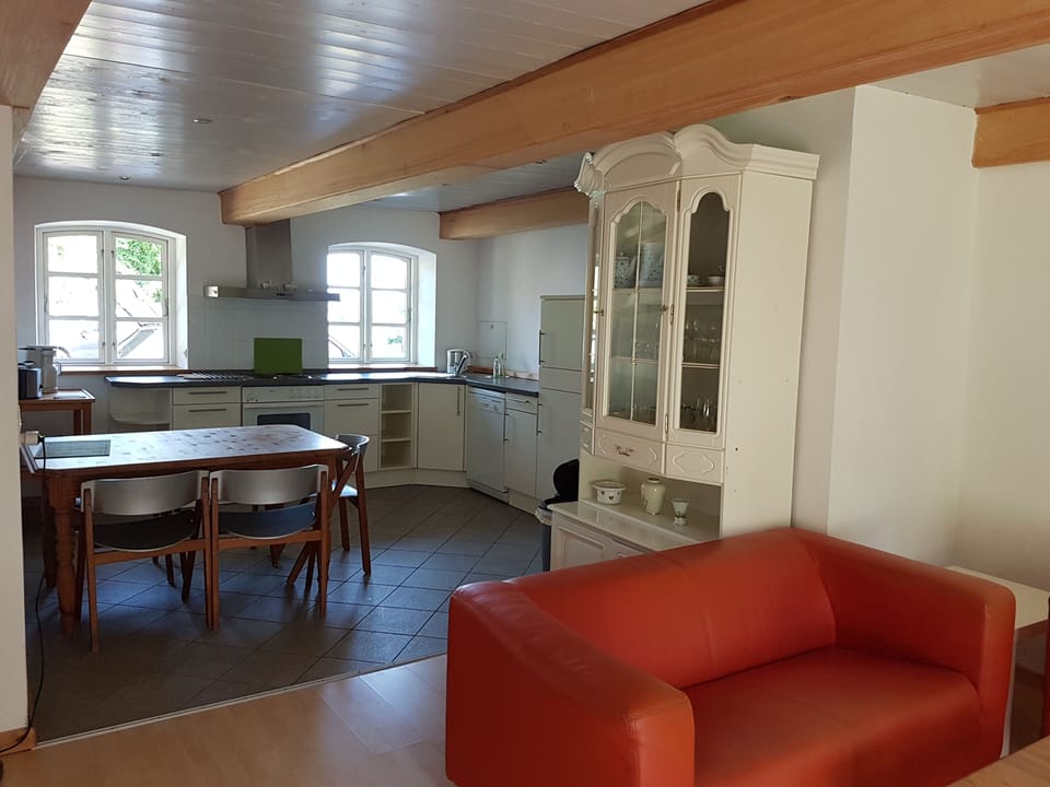 Ferienhof KRONBORG directly on the water: Bright garden apartment with WLAN Apartment in Region of Southern Denmark
