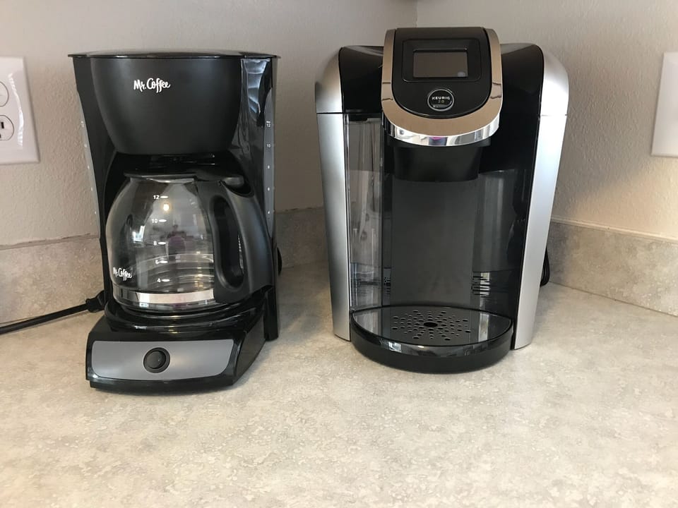 Mr. Coffee  and Kuerig 2.00 for your use