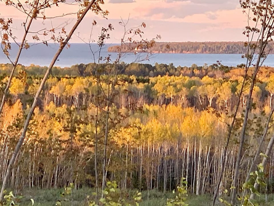 View of Lake Superior From Old County K