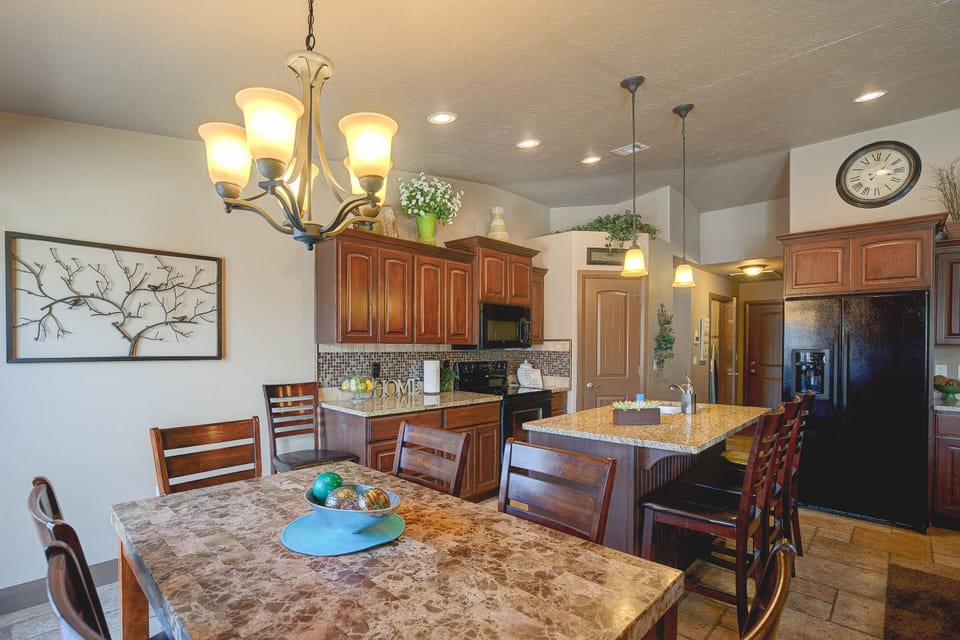 Dining and Kitchen area