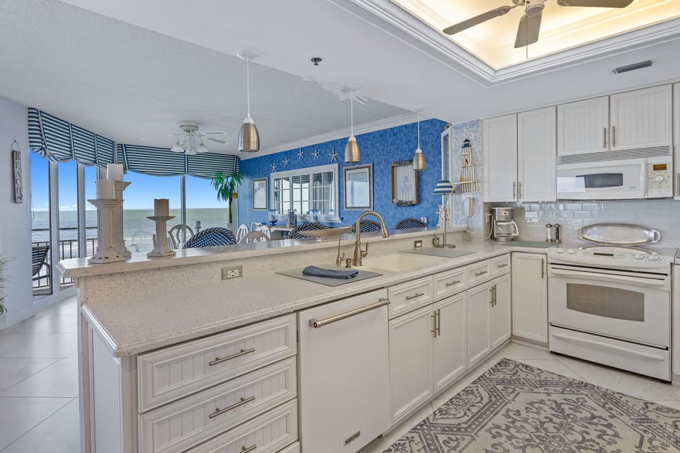 Truly a kitchen that is a pleasure to spend time in.