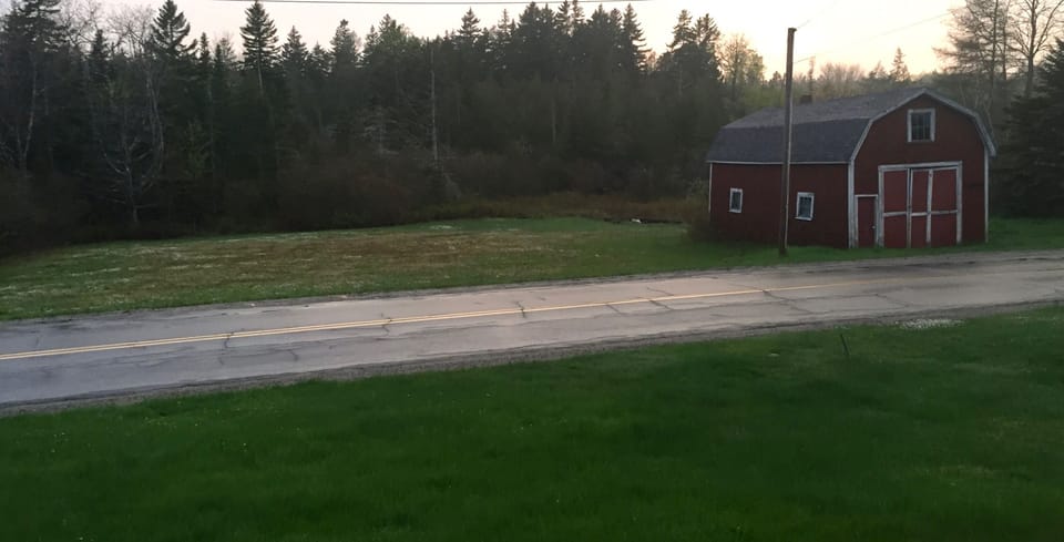 Landmark across the street