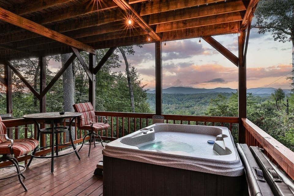 Soak Away In The Hot Tub