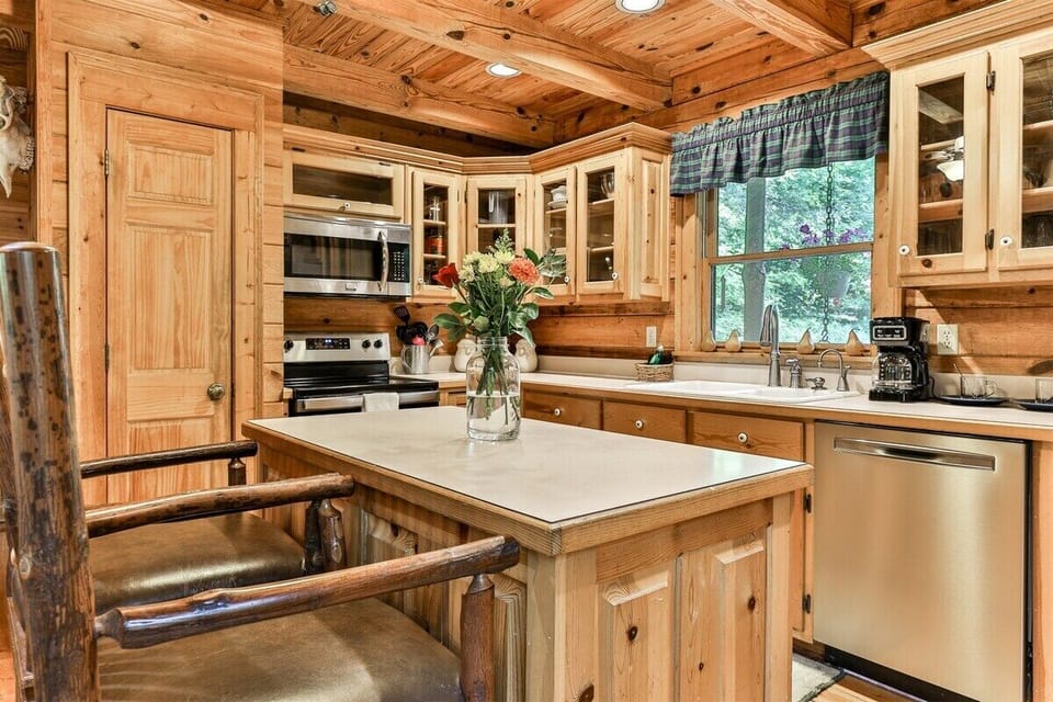 Updated kitchen with stainless applicances