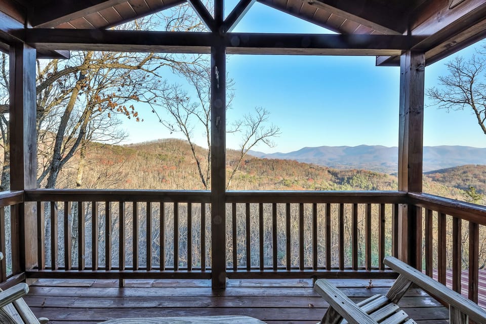 Private deck area
