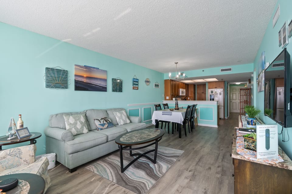 Oceanfront Living Room