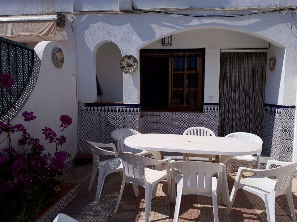 Rear terrace