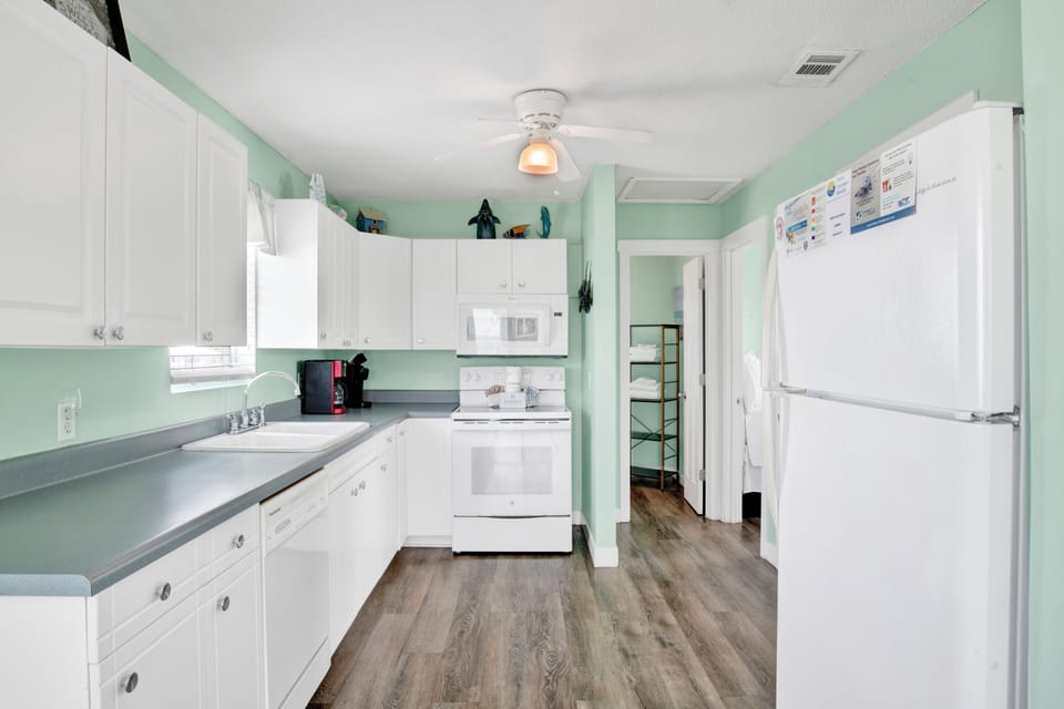 Fully equipped kitchen for all of your cooking needs