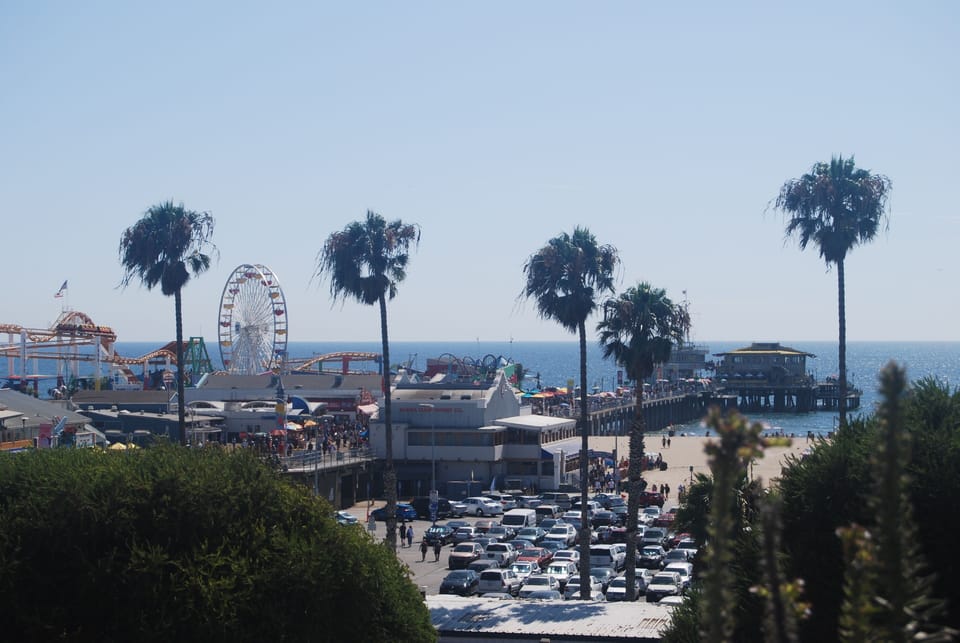 view of pier & ferris wheel