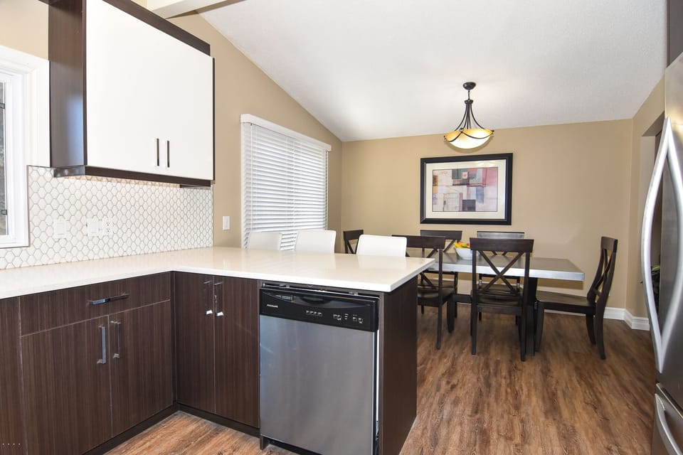 KITCHEN OVERLOOKING DINING