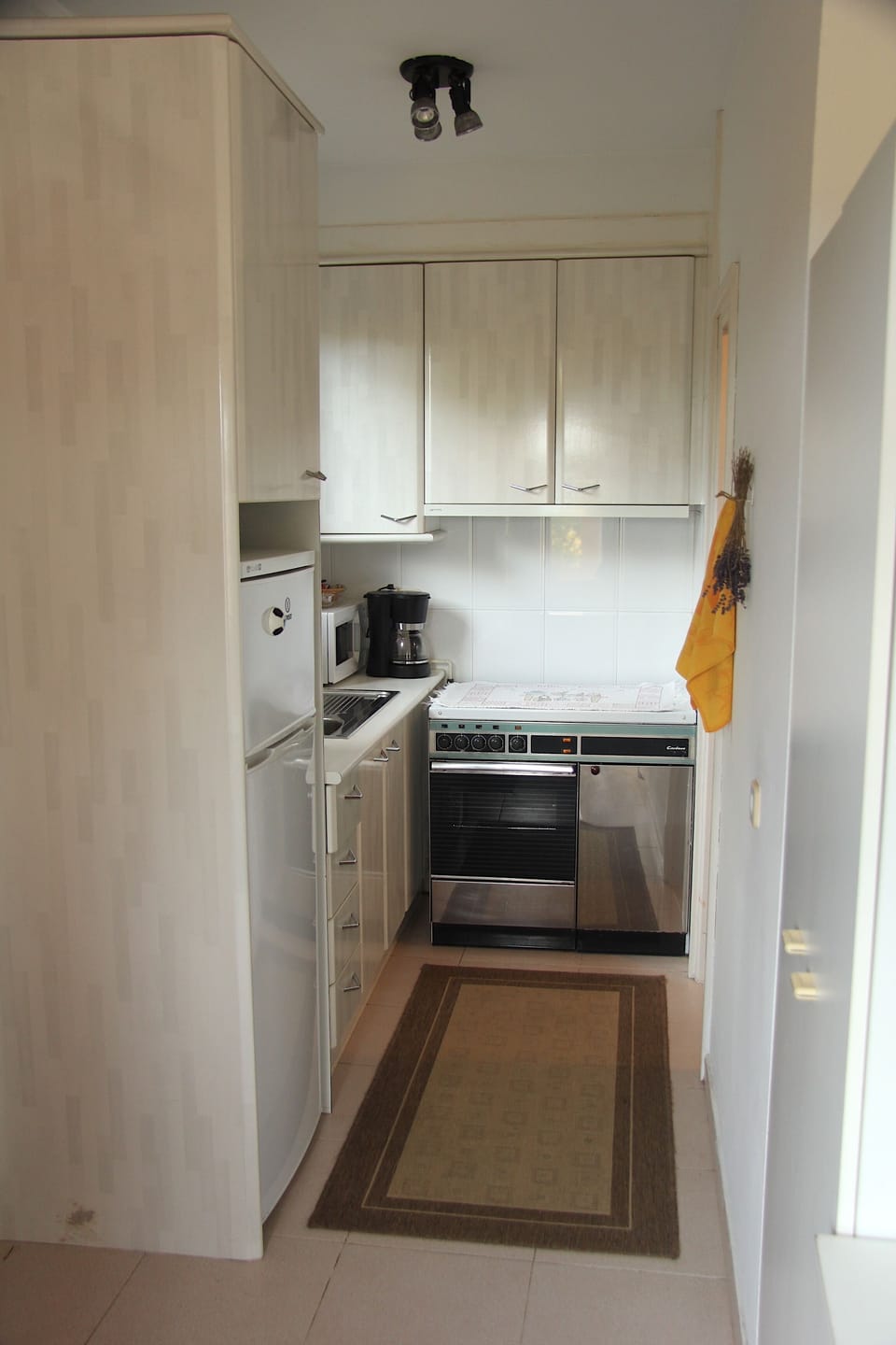 Kitchen view. 