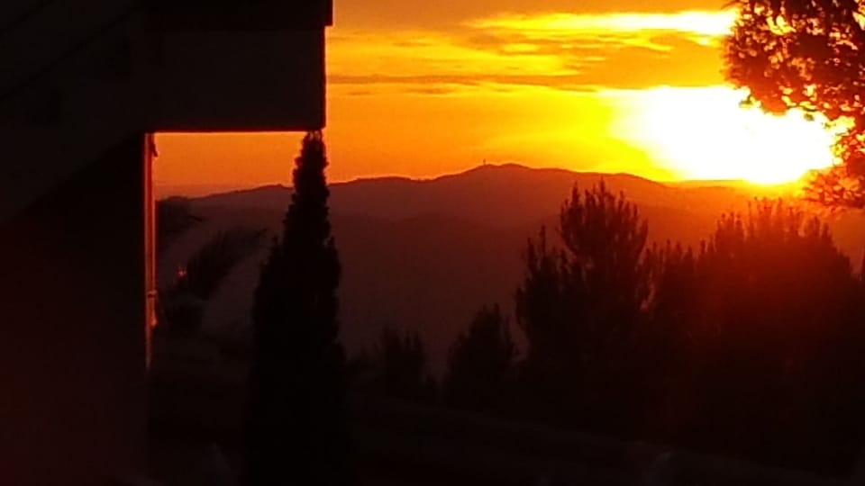 Sunset from property.