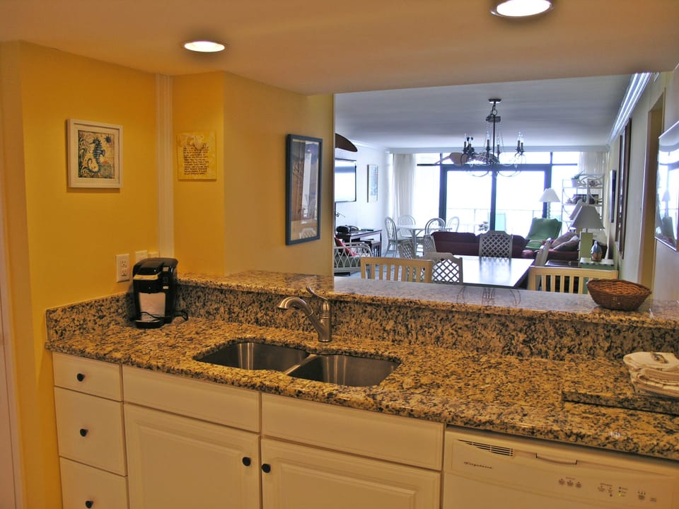 Kitchen View
Granite Counter Tops