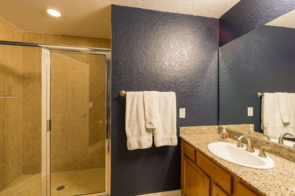 Oversized shower