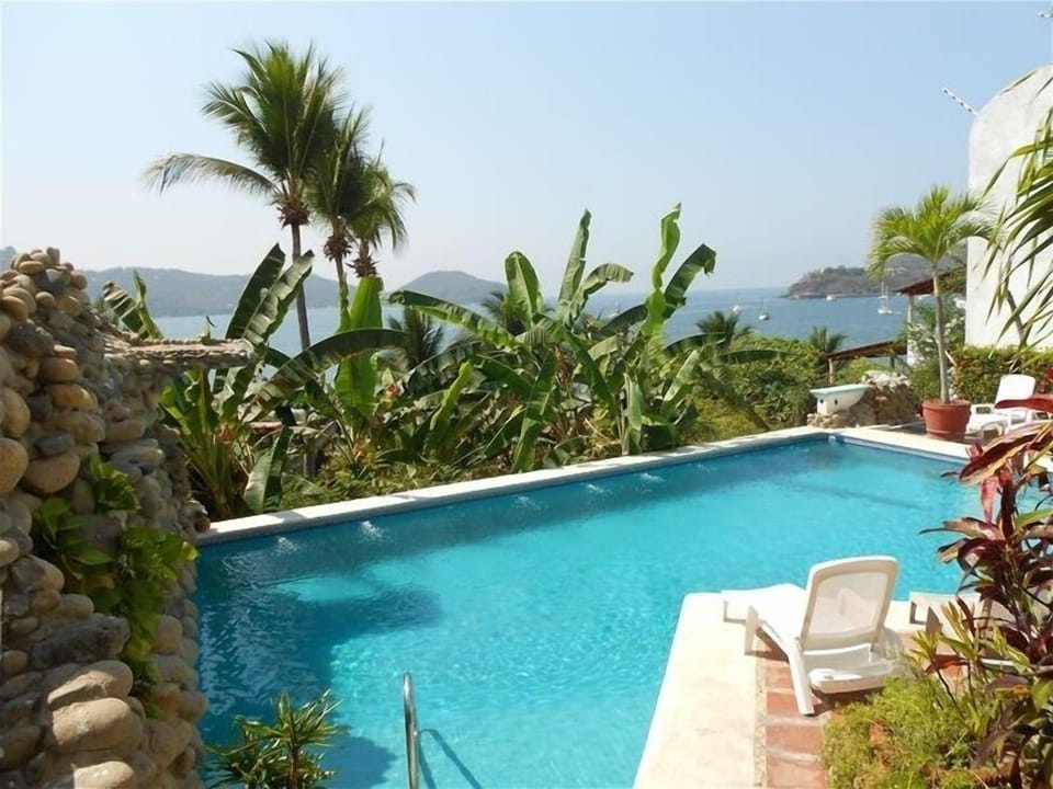 Pool overlooking Madera Beach