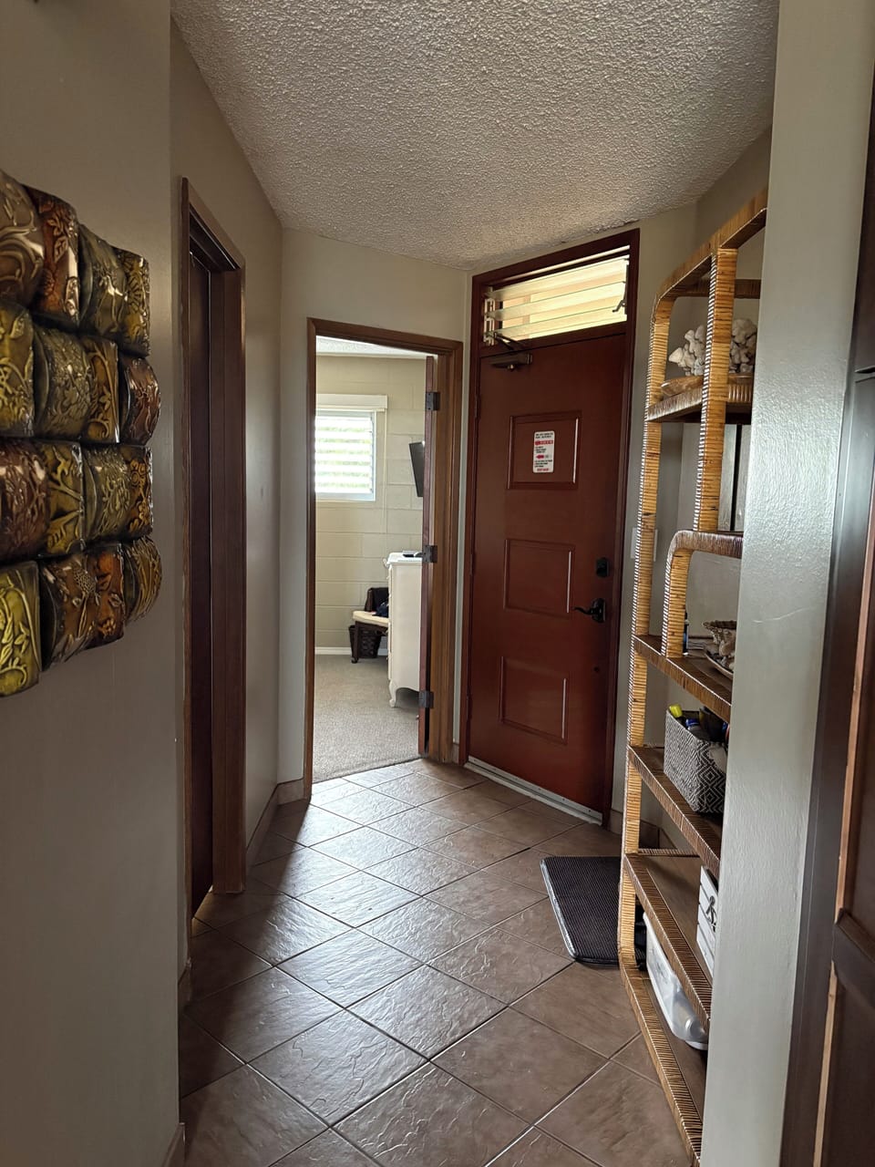 Entry hallway