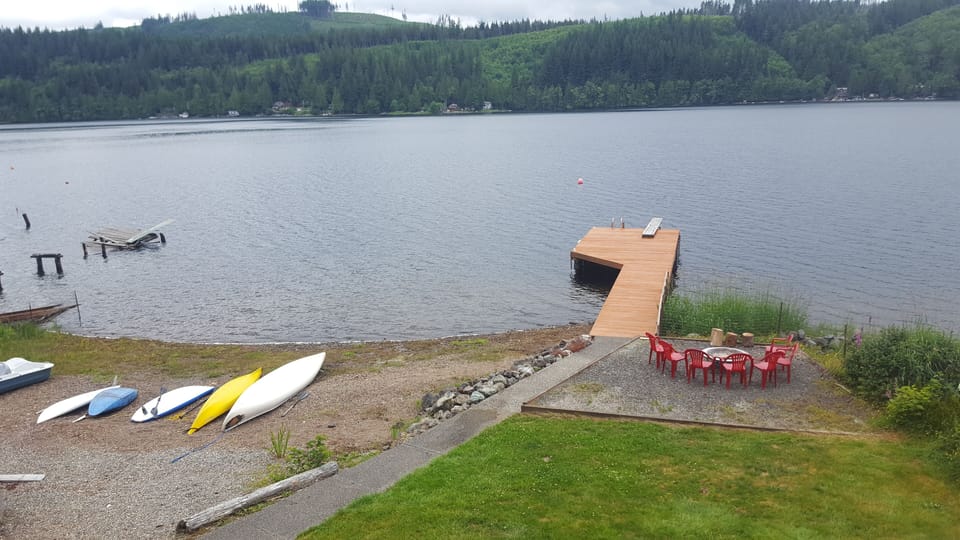 View from the dining room