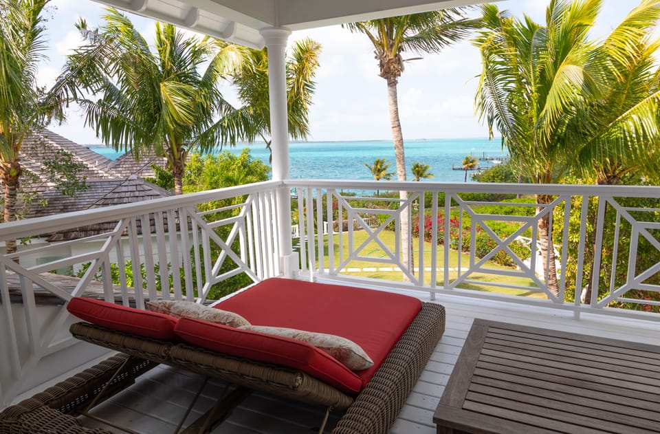 Relax on the balcony 