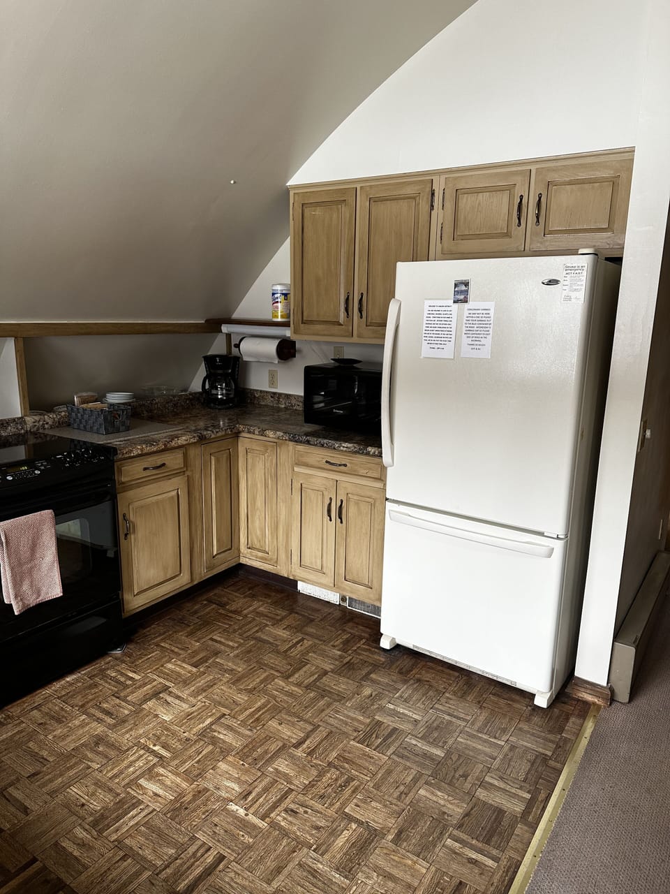 Kitchen area.