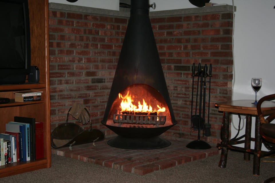 Enjoy a warm fire