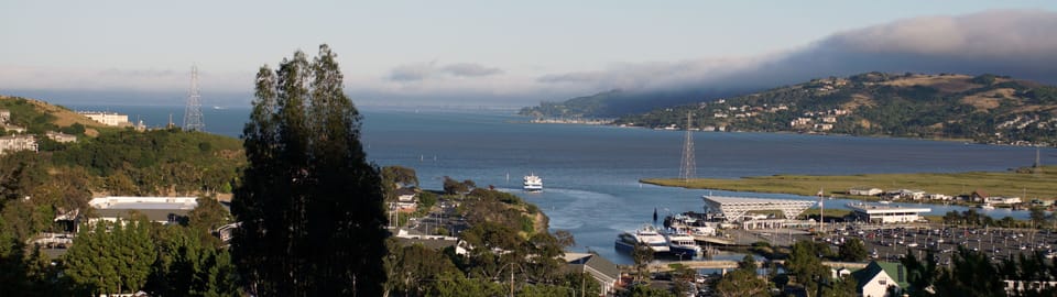 Take a ferry to Pier 39 in SF. Larkspur Ferry Terminal is only 5 minutes away!
