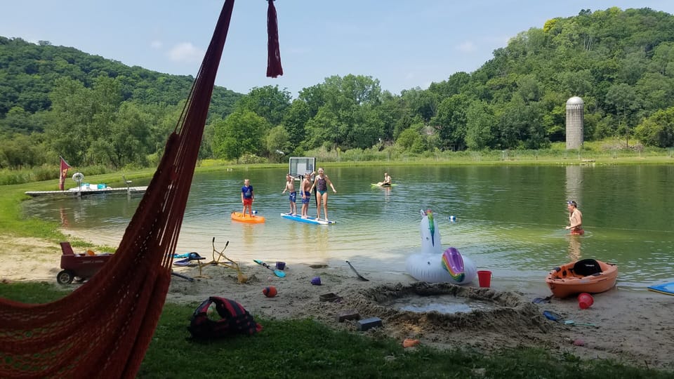 Your kids will have a full day of fun at the pond and beach!