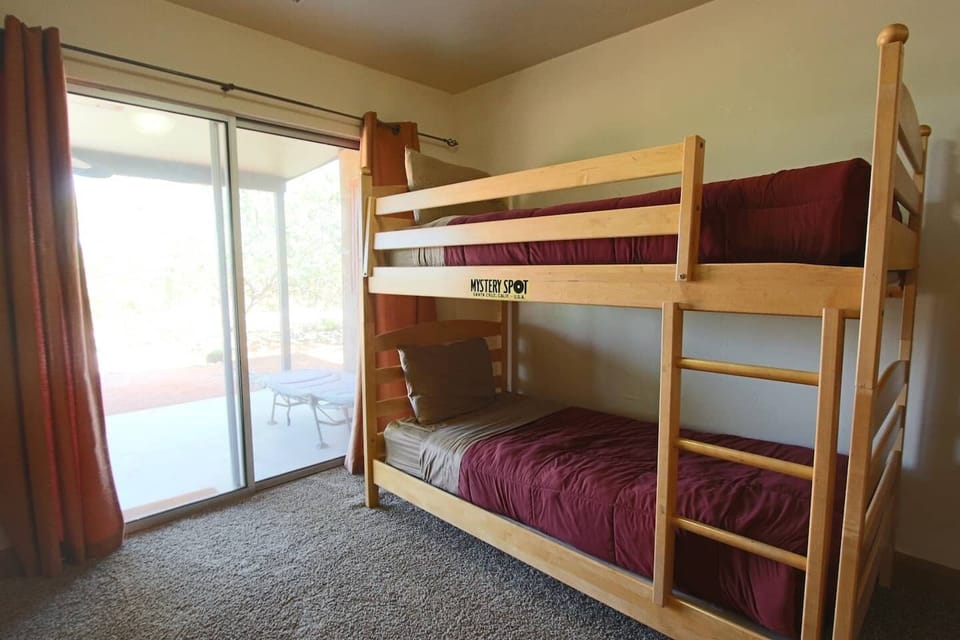 Bunk Room with Backyard Access