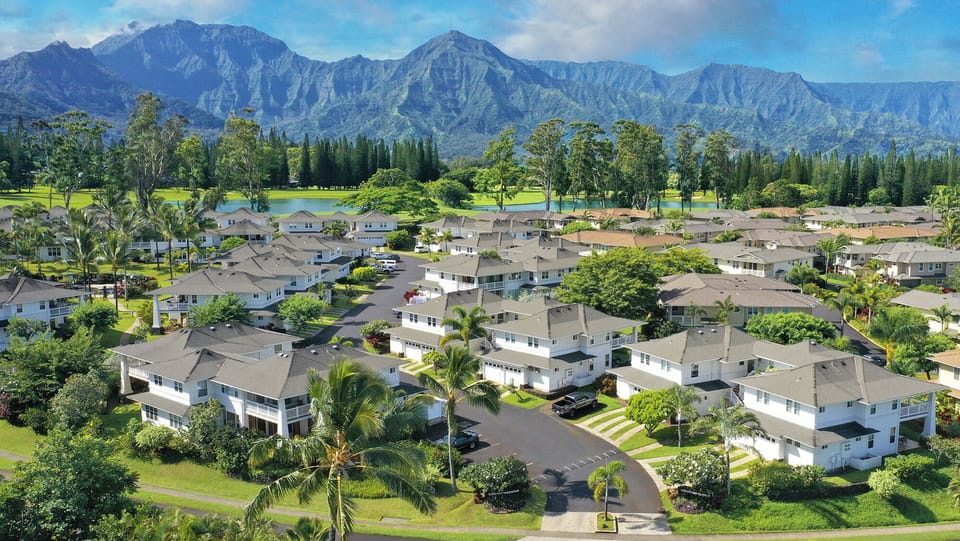 Plantation at Princeville - Aerial - Parrish Kauai