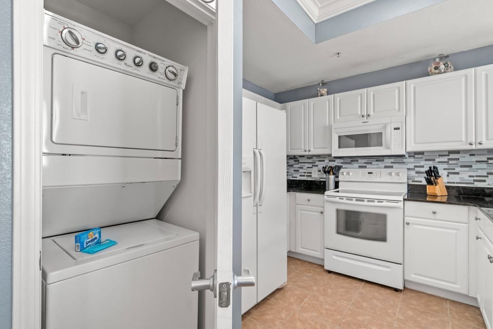 Laundry and Kitchen Areas