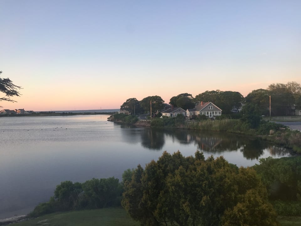 Sunset on Little Pond