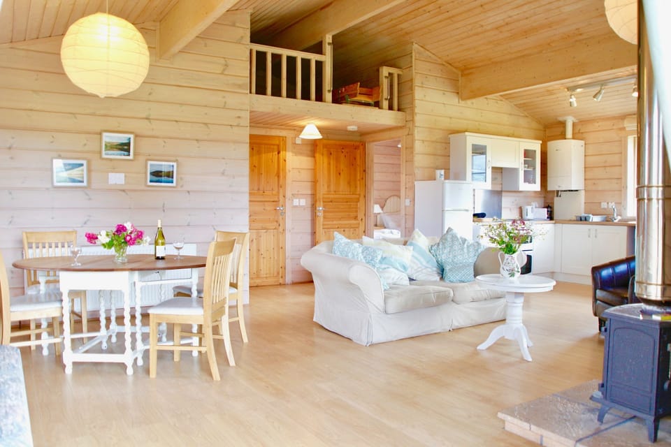 Light, bright and big open living area