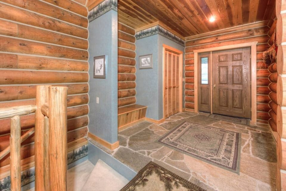 Main entry to the property.