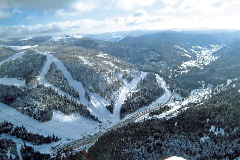 Vallée domaine skiable La bresse-Hohneck ski activités Vosges