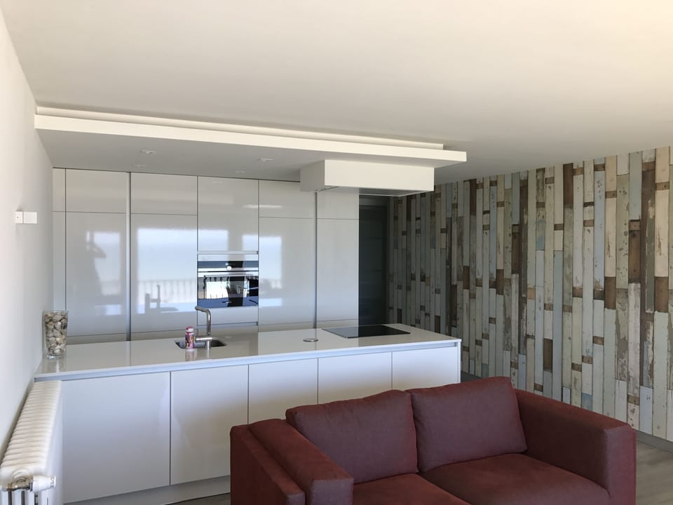Part of living + Kitchen view