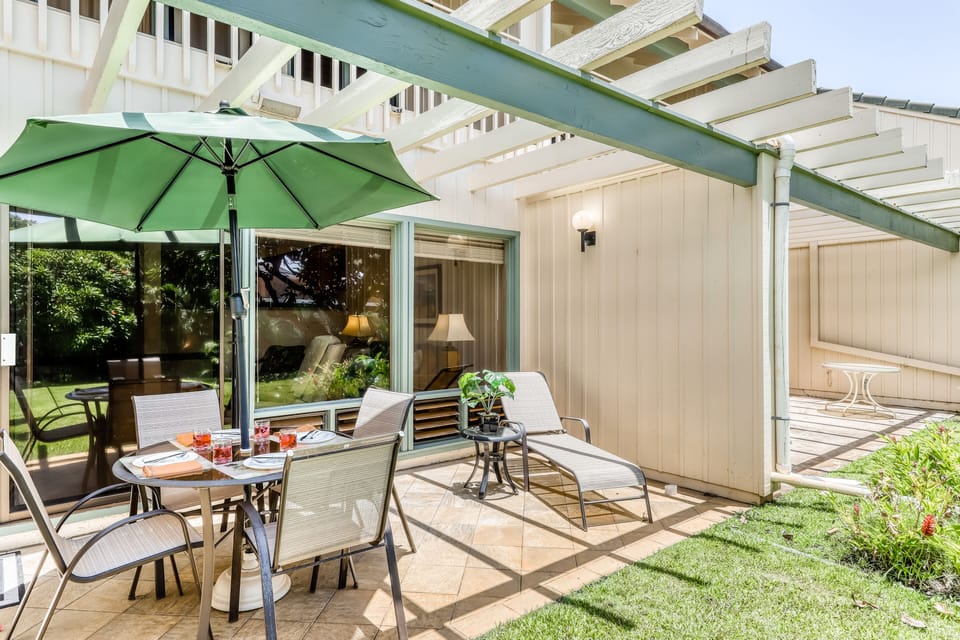 Outdoor dining