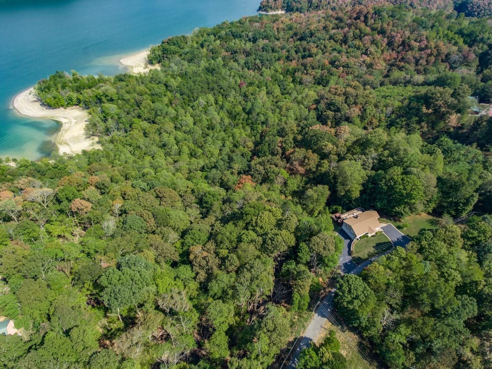 Our home's location in relation to the water