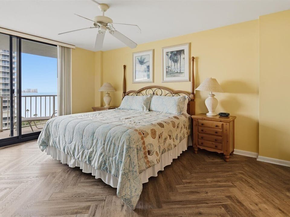 Master Bedroom with balcony access