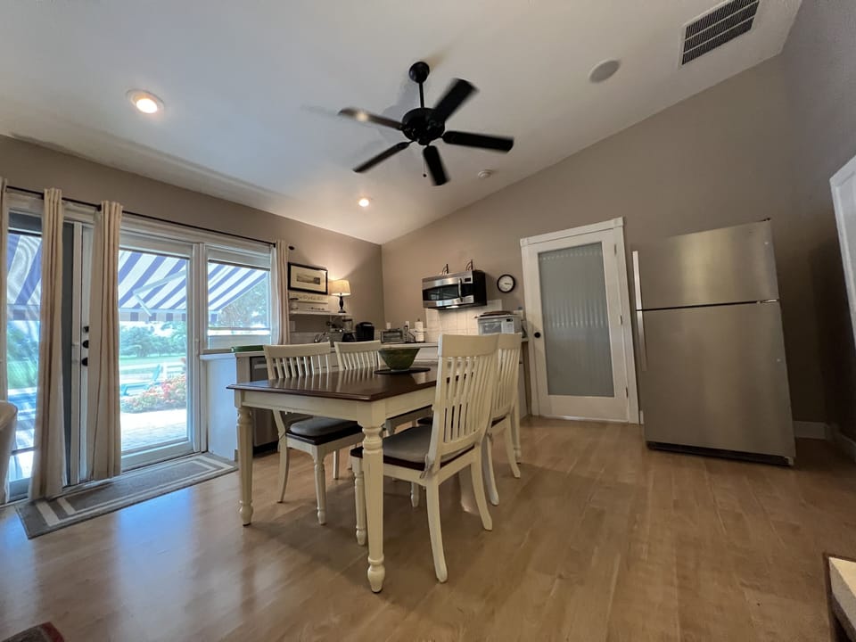 Dining Area includes all amenities for dinning, cooking and more. 