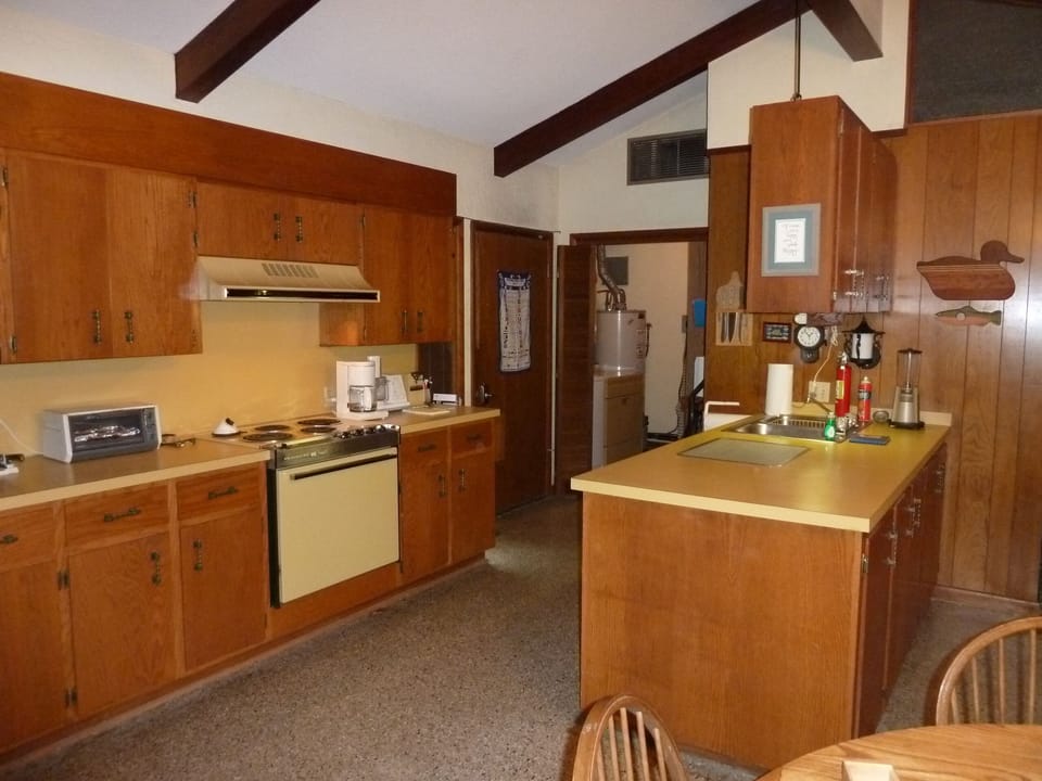 Kitchen and Laundry Room