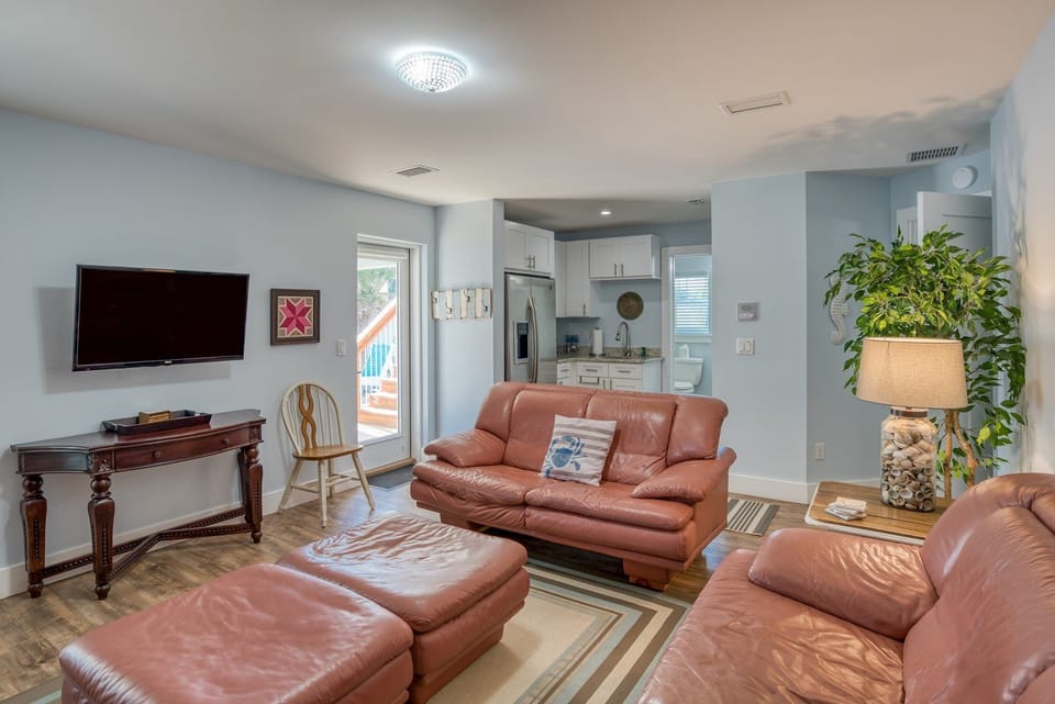 Beach Retreat - downstairs living area