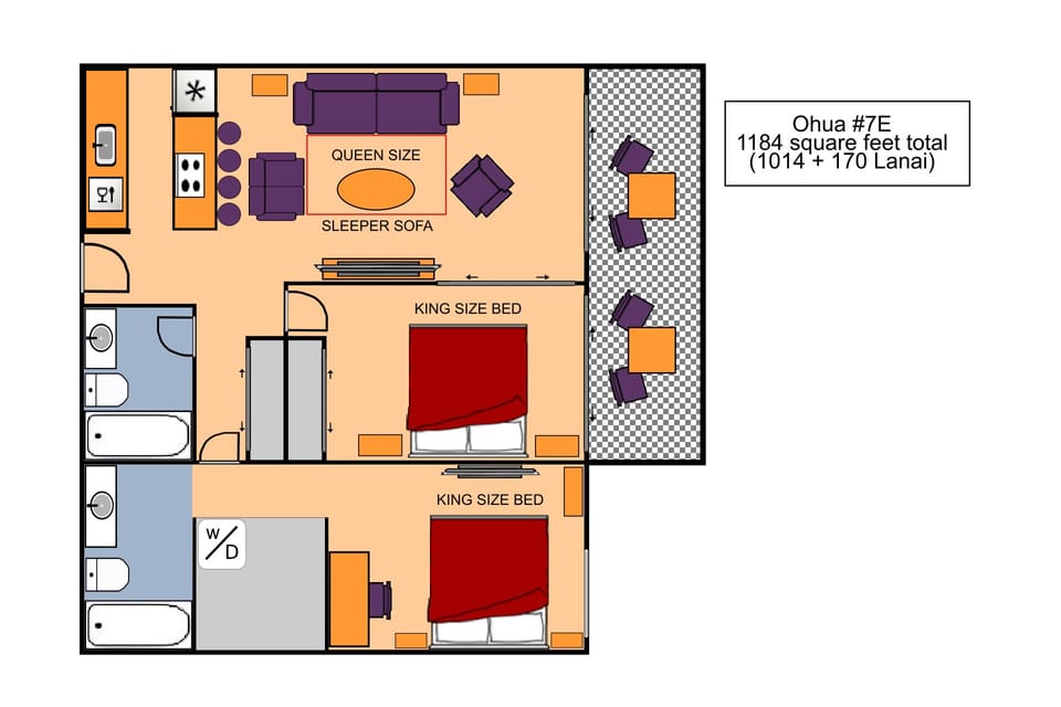 Ohua #7E Floor Plan