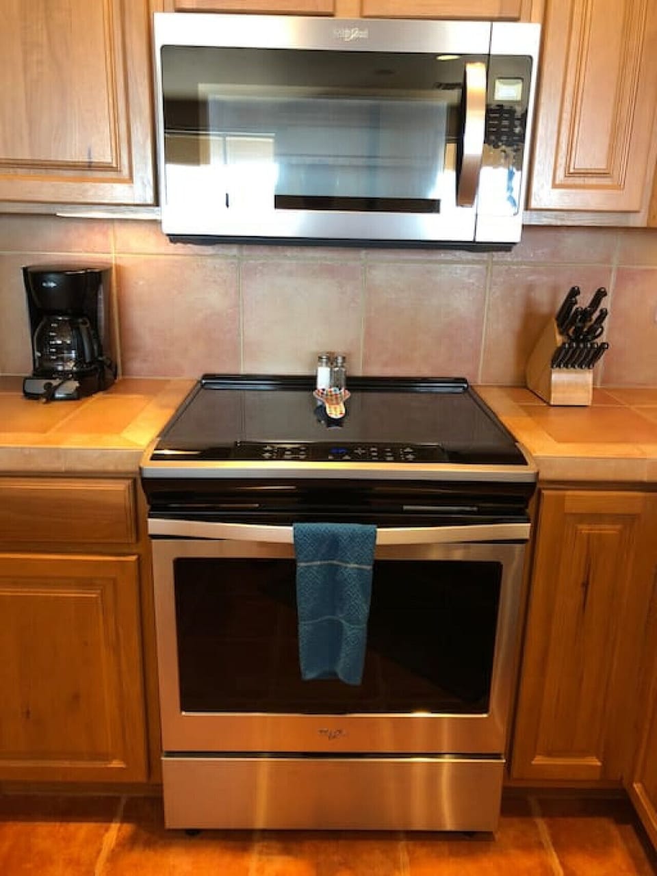Drip coffee maker; coffee provided