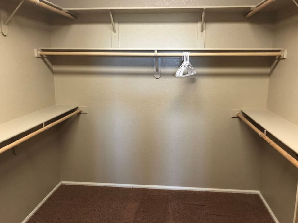 Master bedroom closet