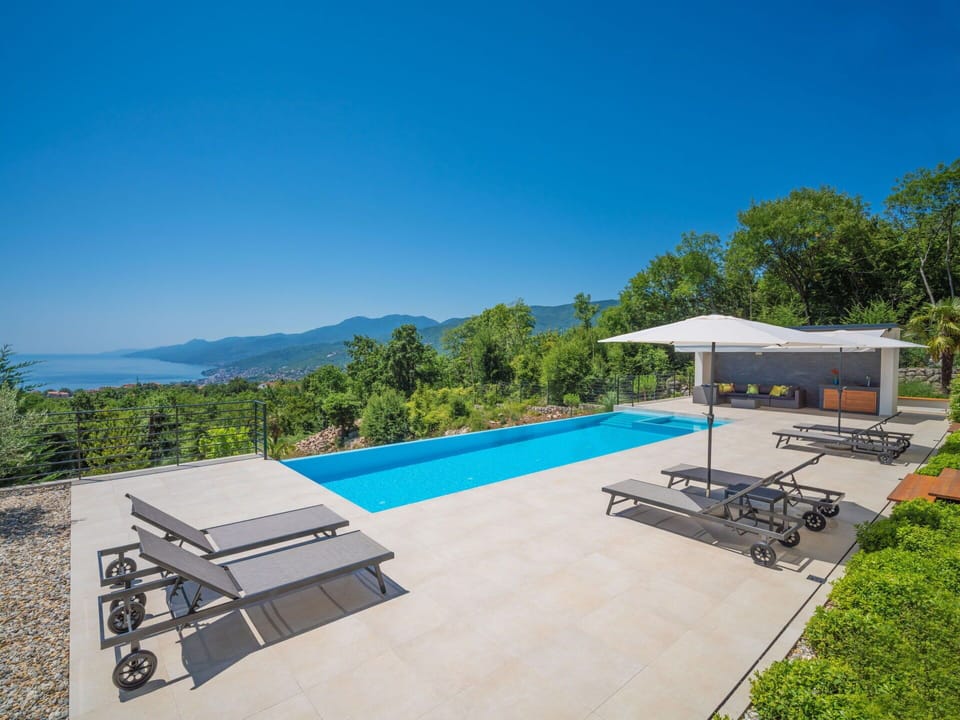 Sky, Plant, Shade, Swimming Pool, Outdoor Furniture, Land Lot, Rectangle, Tree, Building, Leisure
