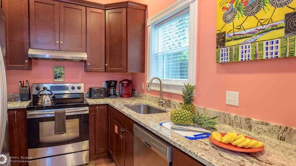 You'll have plenty of cabinet and counter space...