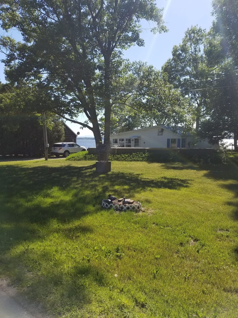 Cottage front yard