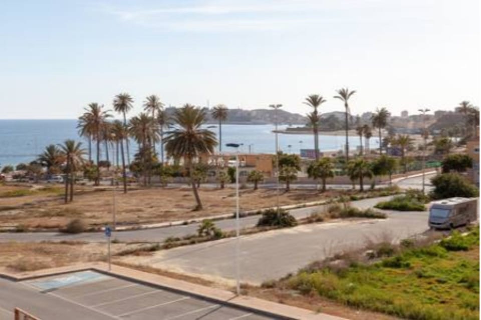 Stunning view of the sea and port taken from the top terrace.