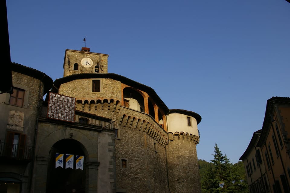Castelnuovo is tyhe market town 20 minutes walk