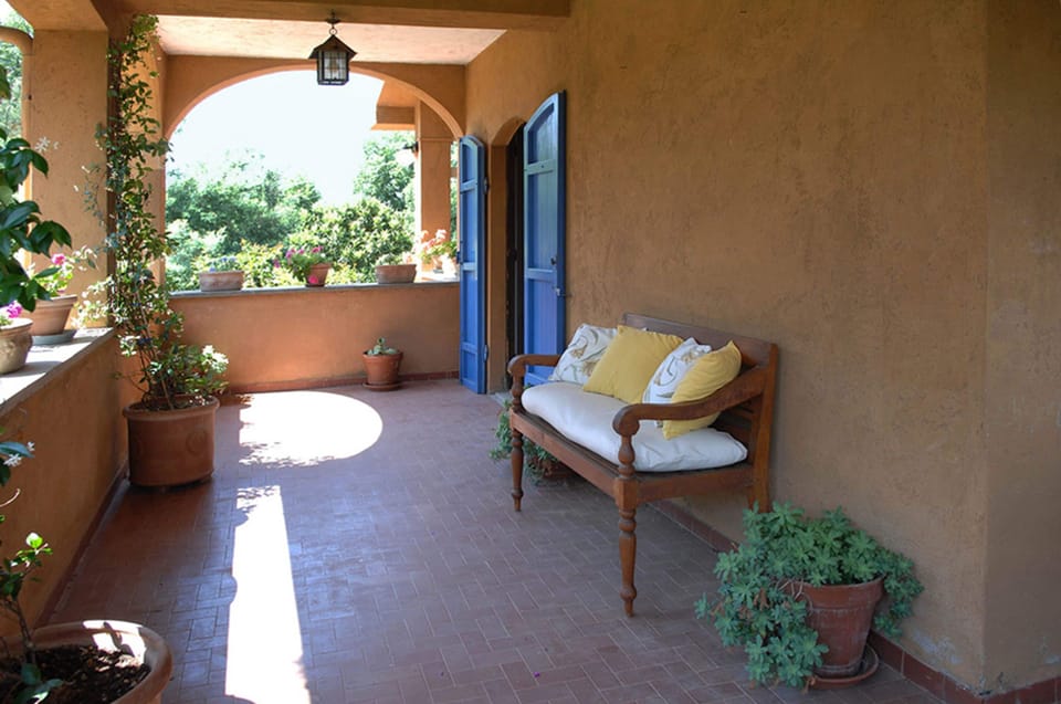 Second floor - South-east enclosed terrace